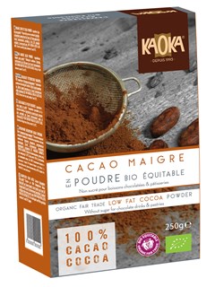 Kaoka Mager cacaopoeder bio 250g - 1646